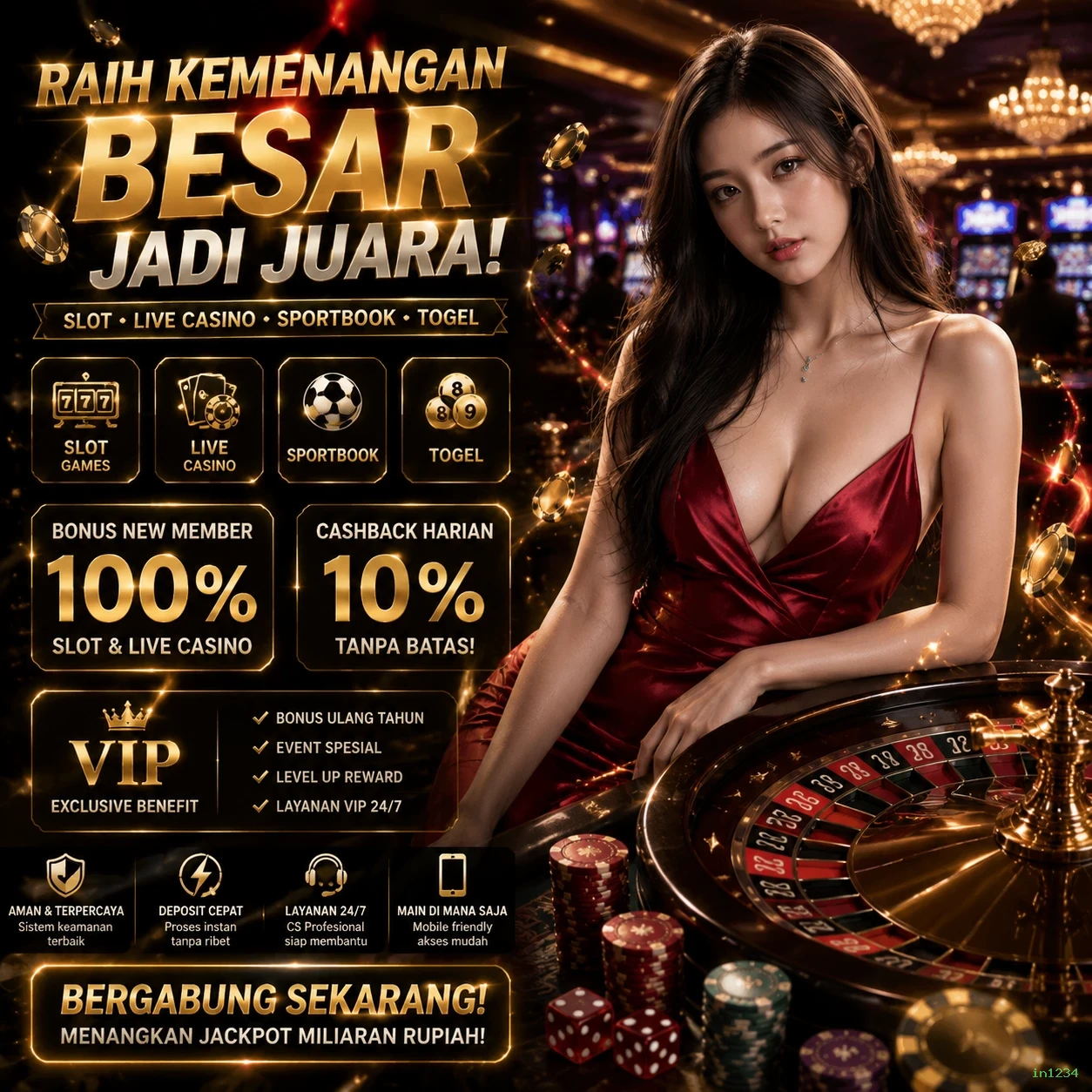 Berbagai Jenis Permainan yang Tersedia di in1234